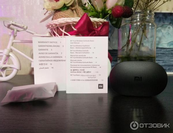 Наушники беспроводные Xiaomi MI True Wireless Earbuds Basic фото