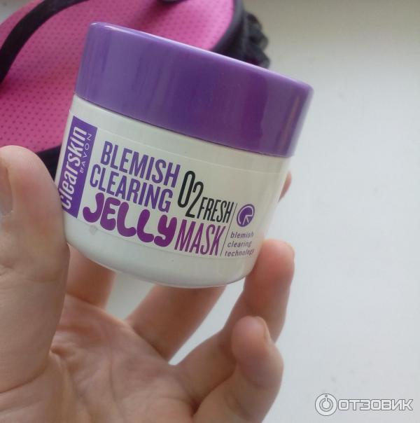 Маска для лица Avon Clearskin Blemish clearing jelly mask фото