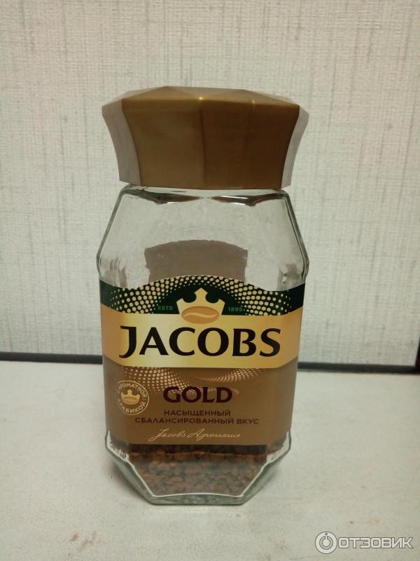 Растворимый кофе Jacobs Gold фото