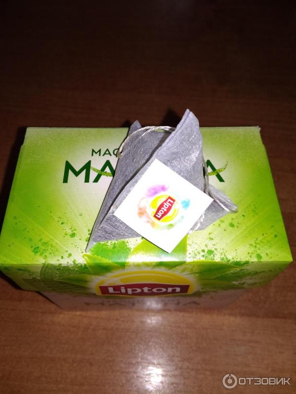 Зеленый чай Lipton Magnificent Matcha фото