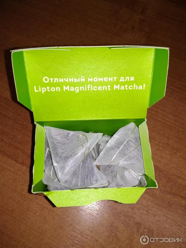 Зеленый чай Lipton Magnificent Matcha фото