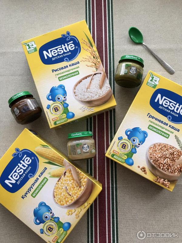 Деткое питание Nestle Gerber фото