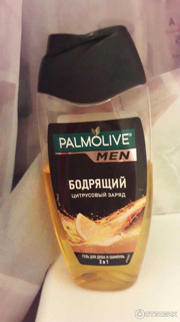 Гель для душа и шампунь для мужчин Palmolive Цитрусовый заряд фото