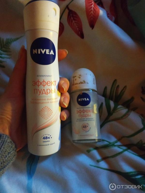 Антиперспирант спрей Nivea Эффект пудры фото