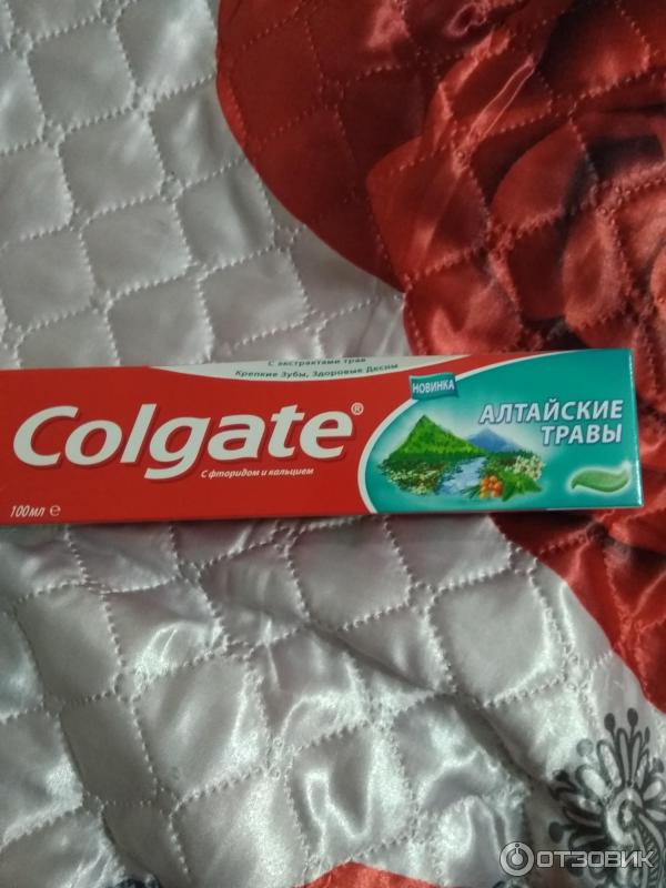 Зубная паста Colgate Алтайские травы фото