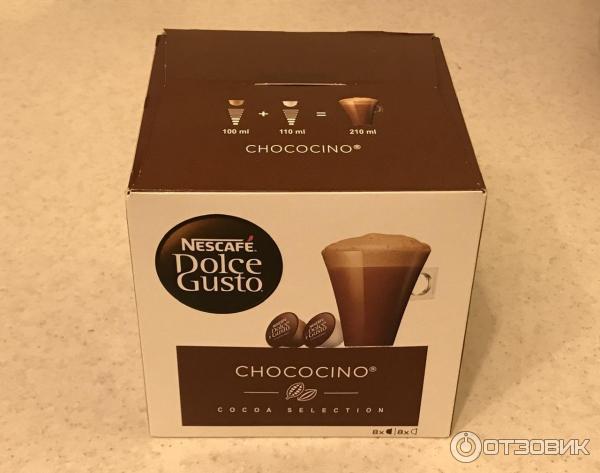 Горячий шоколад с молочной пенкой Chococino Nescafe Dolce Gusto фото