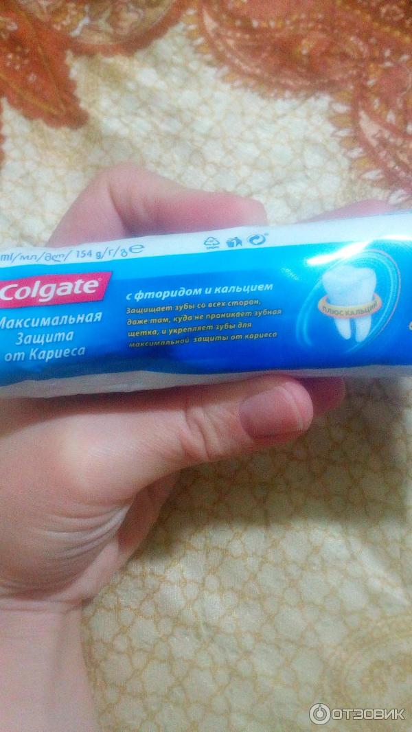 Зубная паста Colgate Максимальная защита от кариеса Мятная свежесть фото