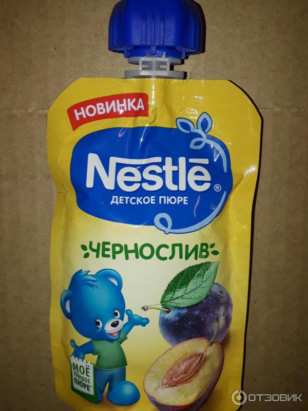 Детское пюре Nestle фото