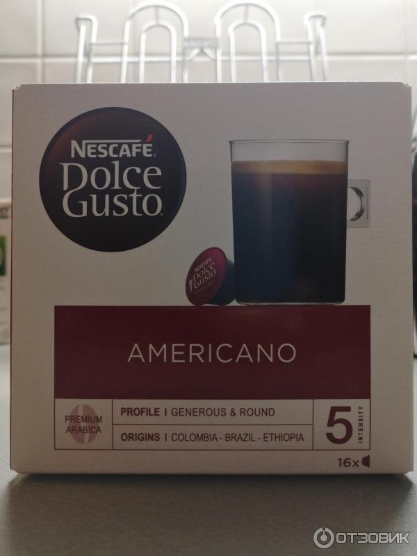 Кофе в капсулах Nescafe Dolce Gusto Americano фото