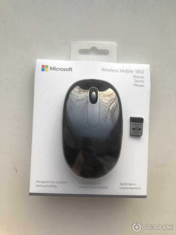 Беспроводная мышь Microsoft Wireless Mobile Mouse 1850 фото