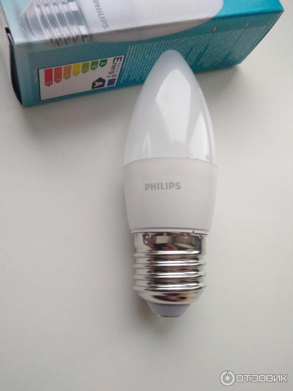 Светодиодная лампа Philips 6.5 Вт фото