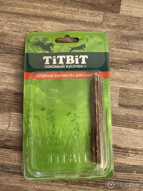 Лакомства для собак TITBIT фото