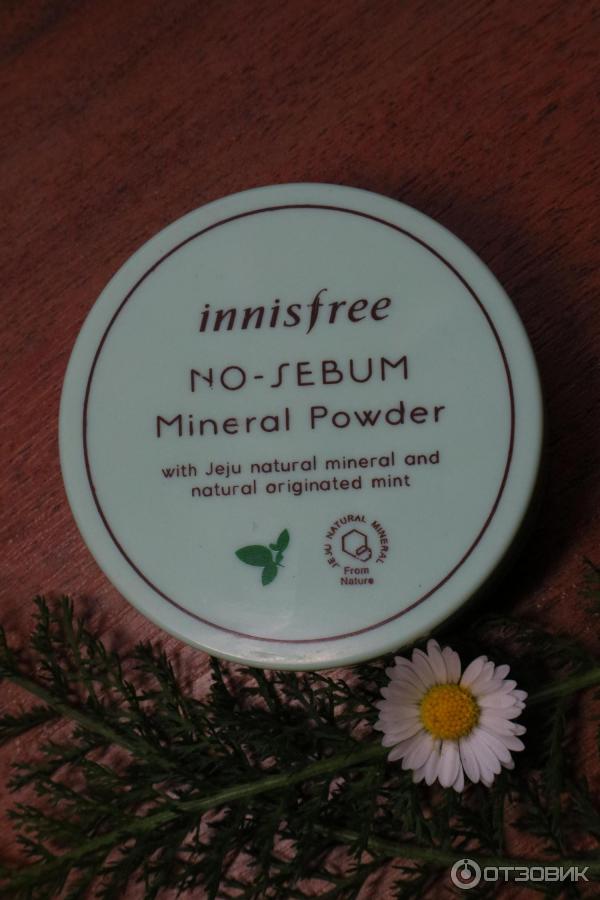 Пудра рассыпчатая Innisfree No sebum mineral Powder фото