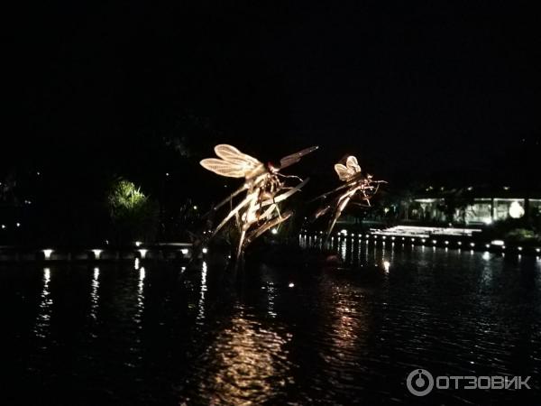 Сингапур сады у залива фото Dragonfly lake озеро Стрекозы