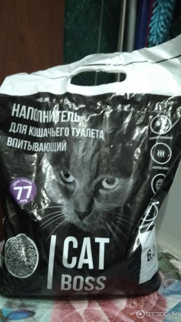 Cat boss наполнитель для кошачьего туалета