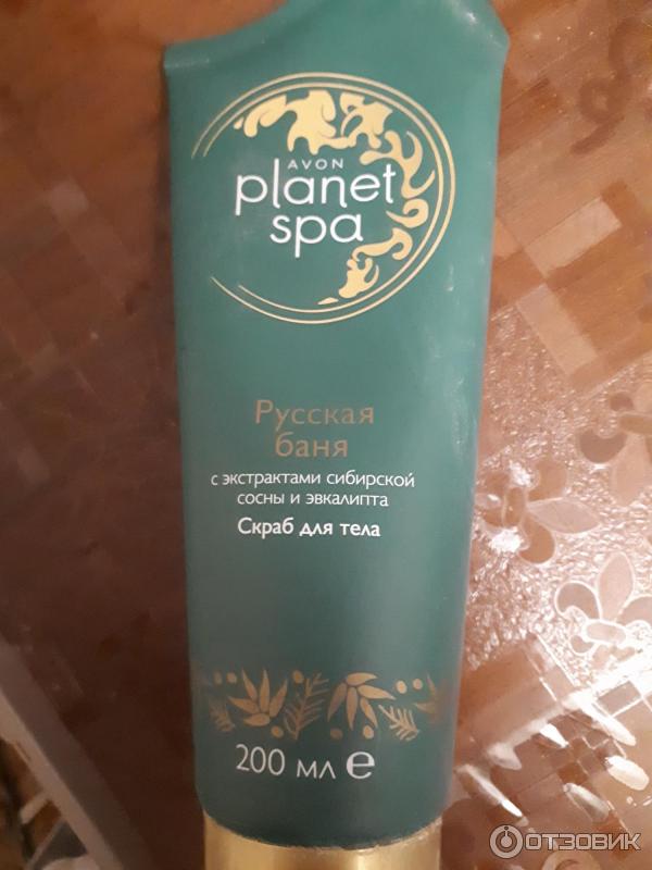 Скраб для тела Avon Planet spa Русская баня фото