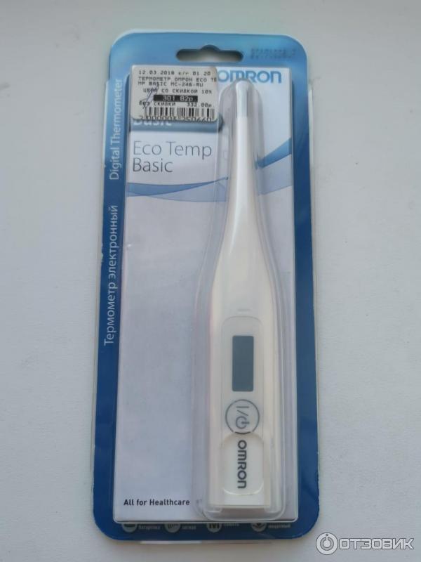 Термометр omron 246. Термометр Omron Eco Temp Basic (MC-246-ru). Омрон термометр MC-246 эко темп Бейсик.