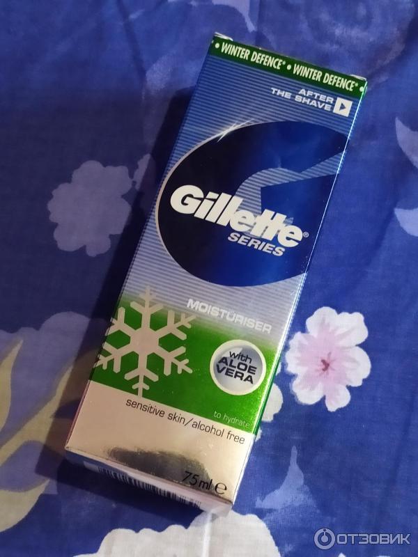 Гель после бритья Gillette с Алоэ Вера фото