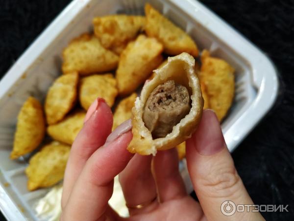 Чебупели Горячая штучка Сочные с мясом фото