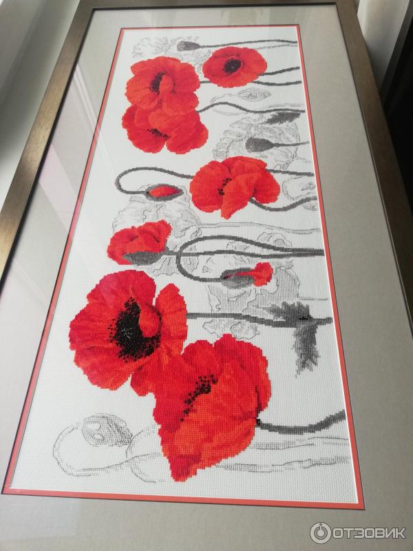 Beaded Poppies