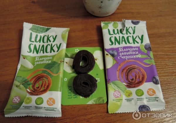 яблочные завитки Lucky Snacky