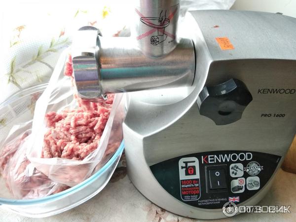 Электрическая мясорубка Kenwood MG-510 PRO 1600 фото