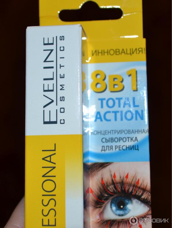 Сыворотка для ресниц Eveline 8 в 1 Lash Therapy Professional фото