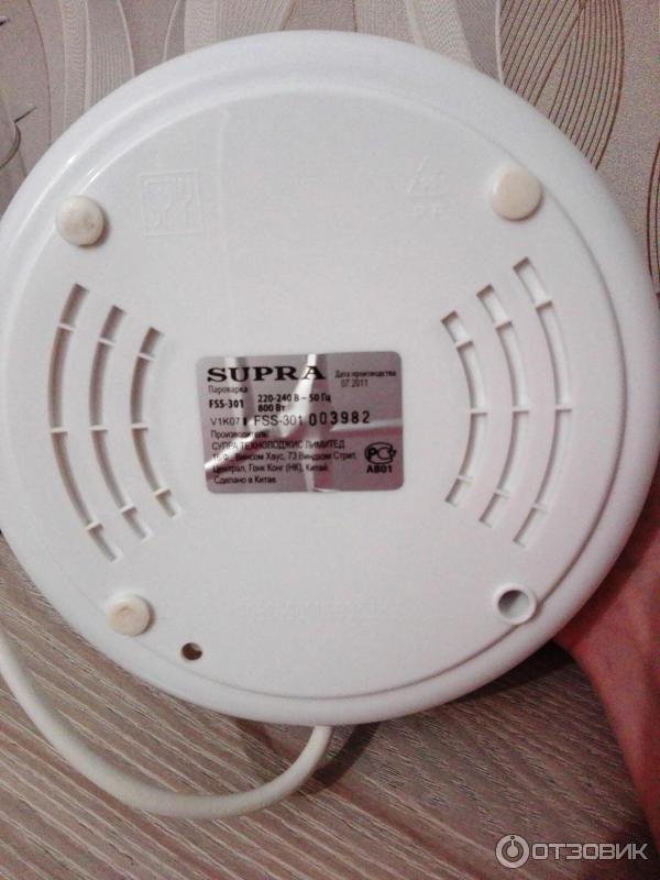 Отзыв о Пароварка Supra FSS-301 | Моя удачная и, самое главное, нужная ...