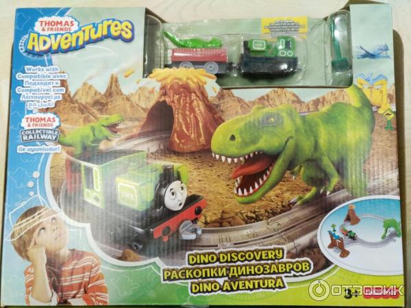 Игровой набор Fisher-Price Thomas & Friends (Adventures) Раскопки динозавров фото