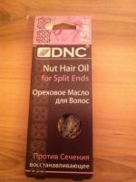 Ореховое масло для волос DNC против сечения фото