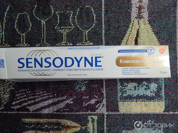 Зубная паста Sensodyne Комплексная защита фото