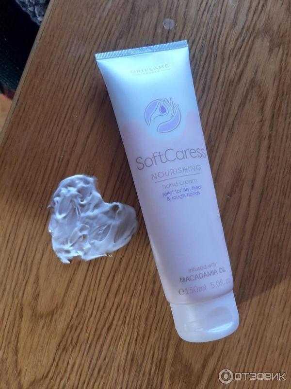 Крем для рук Oriflame SoftCaress Nourishing hand cream фото