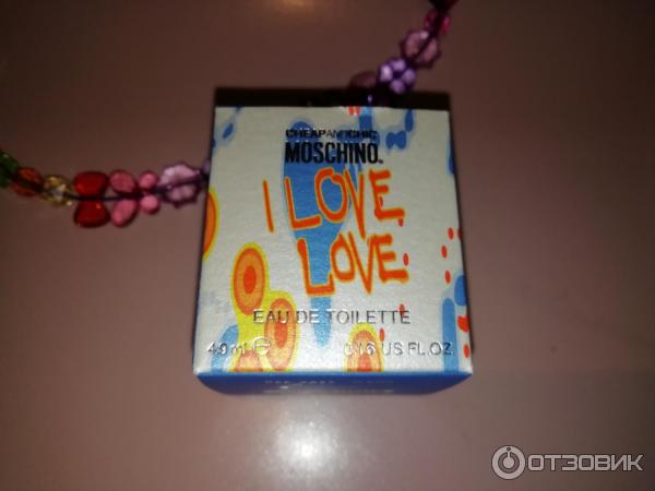 Туалетная вода Moschino I Love Love фото