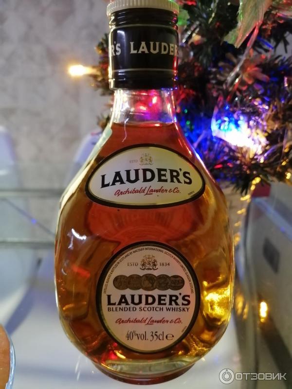 Шотландский виски Lauder's фото