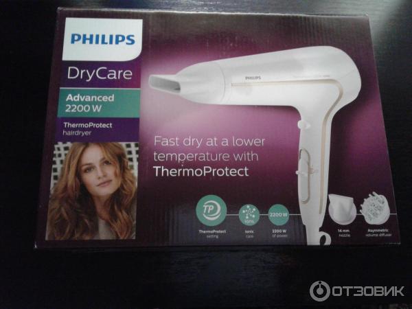 Фен Philips ThermoProtect ionic HP8232