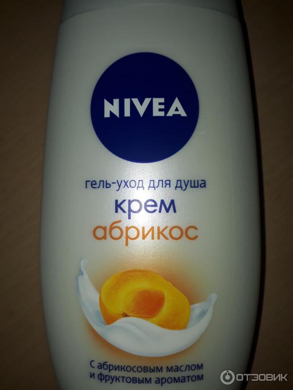 Гель-крем для душа Nivea Крем абрикос фото