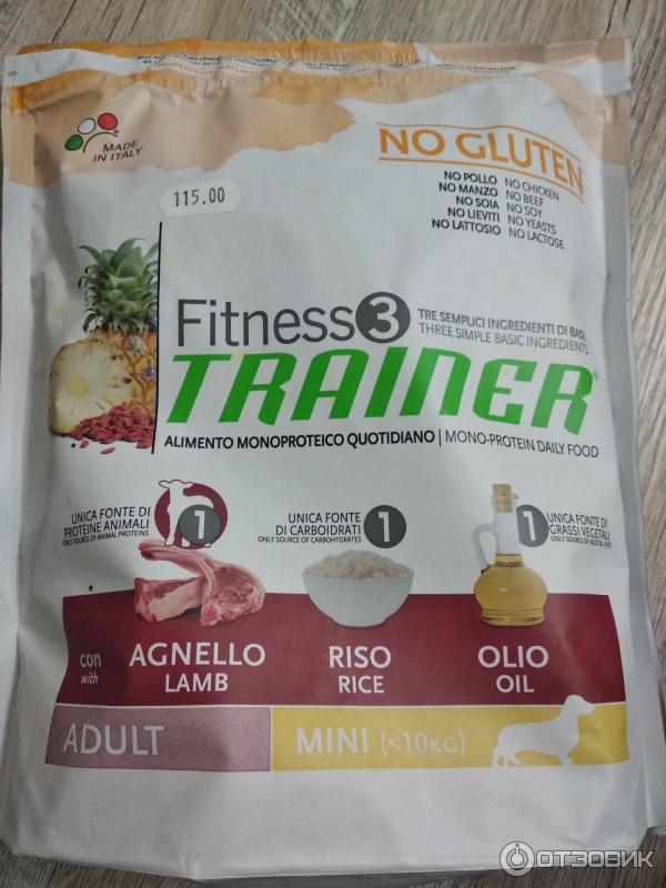 Сухой корм Nova Foods TRAINER FITNESS фото