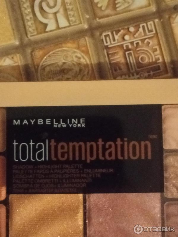 Тени Maybelline New York Total Temptation фото