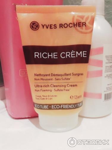 Крем питательный для умывания Yves Rocher Riche Creme фото