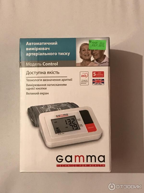 Тонометр автоматический Gamma Control фото