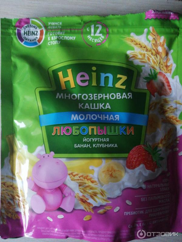 Каша Heinz многозерновая йогуртная Любопышки фото