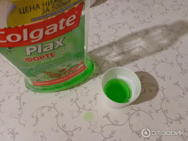 Ополаскиватель для десен Colgate Plax форте Кора дуба и пихта фото