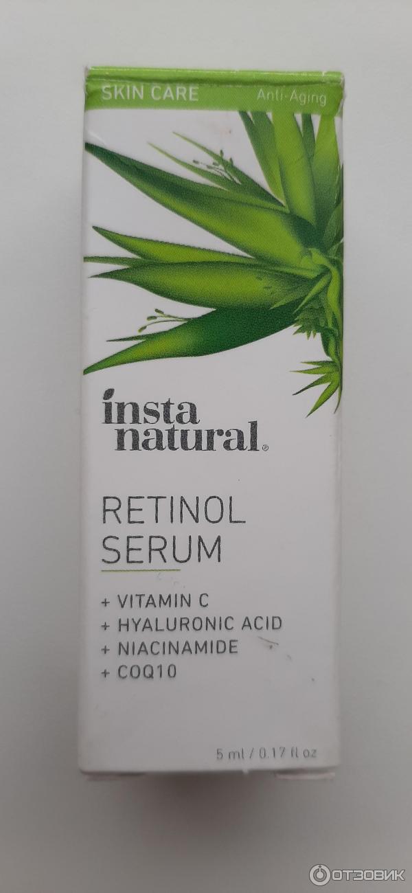 Сыворотка для лица Insta Natural Retinol Serum фото