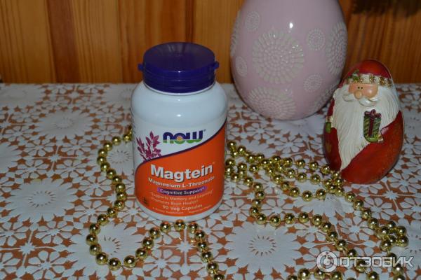 Отзыв о БАД Now Foods Magtein | Уникальный магний для мозга ...
