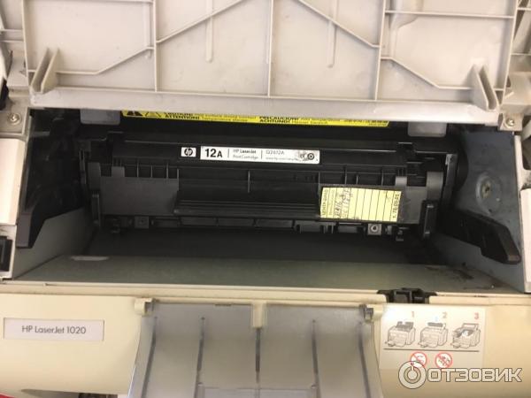 Лазерный принтер HP LaserJet 1020 фото