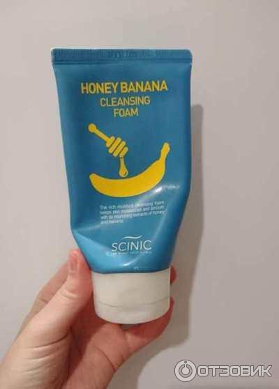 Пенка для умывания Scinic Honey Banana Cleansing Foam фото