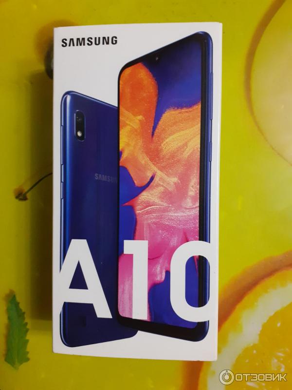 Смартфон Samsung Galaxy A10 фото