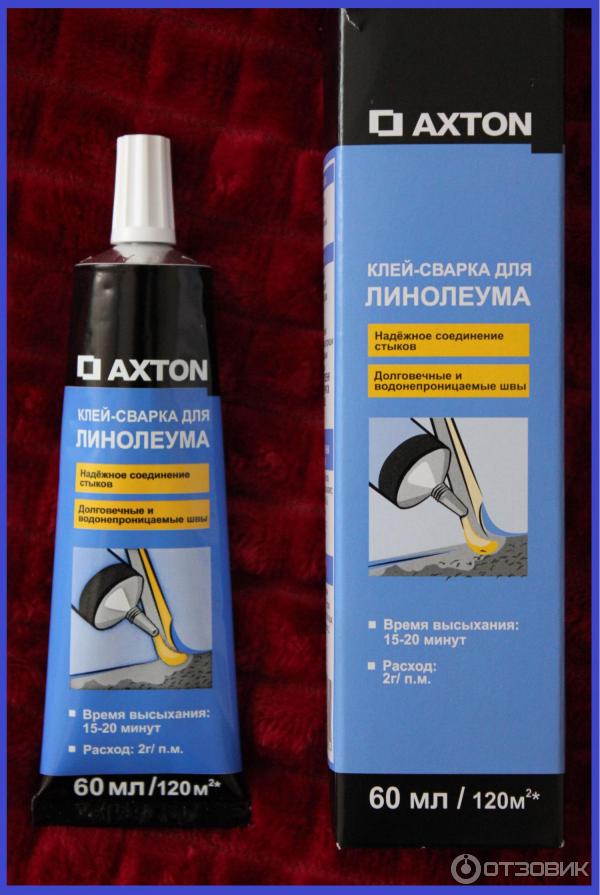 Отзыв о Клей-сварка для линолеума Axton | Одно неоспоримо, при ...