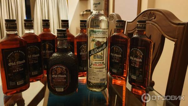 Отзыв о Ром Old Monk | Индийский ром Старый Монах. Что привести из ГОА ...