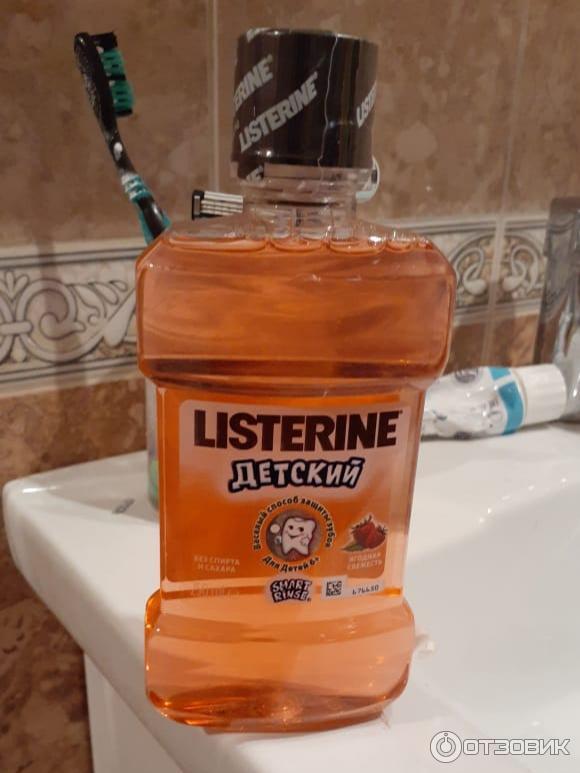 Ополаскиватель для полости рта Listerine Детский фото